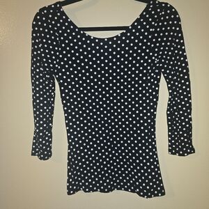 Polka Dot Women's Top